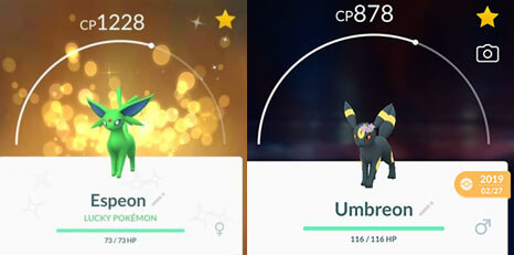 How you get Espeon and Umbreon evolutions in Pokémon Go