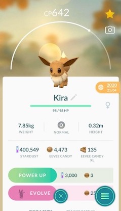 How to use the Eevee Name Trick in Pokemon Go - All Eevee Evolution Names